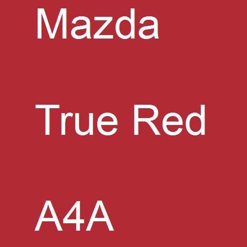 Mazda, True Red, A4A.